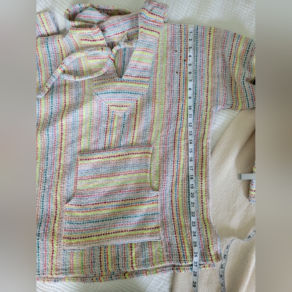 Pastel Baja Hoodie Drug Rug Skate Surf Multicolor | size l - Picture 8 of 9